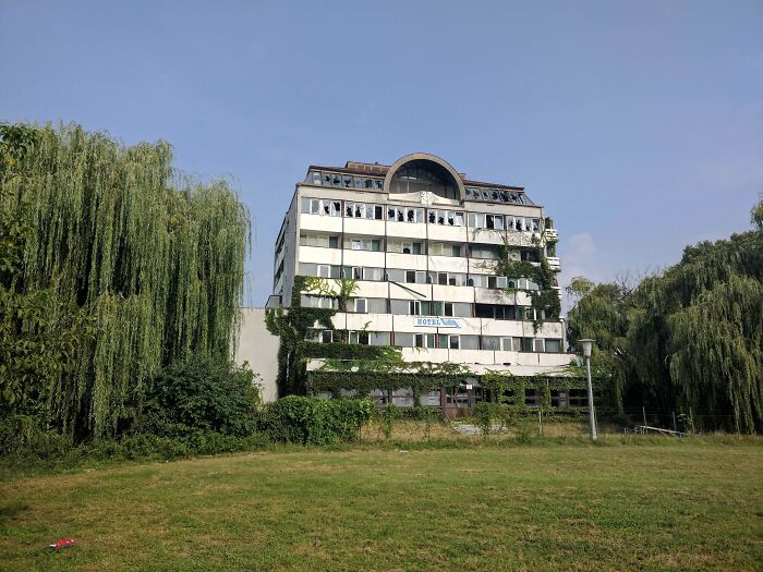 Abandoned Hotel Near Lake Balaton, Hungary