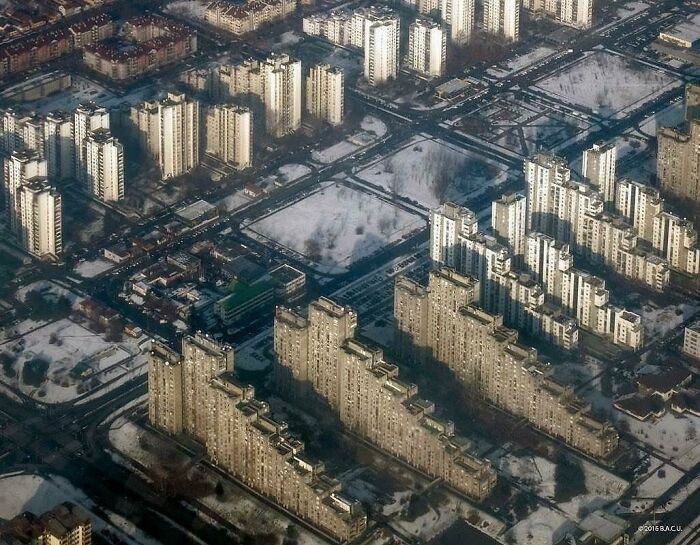 Lamela Bilding -Blocks 61,62 (Aka Panonian Sailboats), Belgrade, Serbia, Built In Sistem Rad-Balency - Between 1974-80 Architect Milan Miodragovic. Urban Design Josip Svoboda. (C) Bacu / Photo By Dumitru Rusu