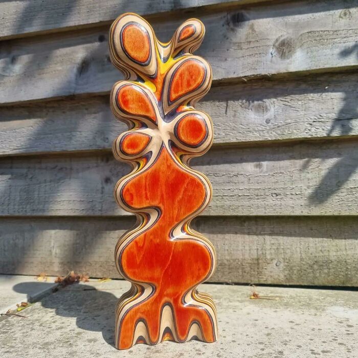 Made From Recycled Skateboards By Disabled Skater (Me)