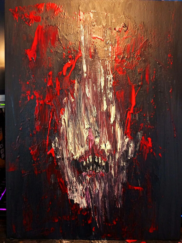 Immateria Study 1, Me, Ink And Acrylic, 2023