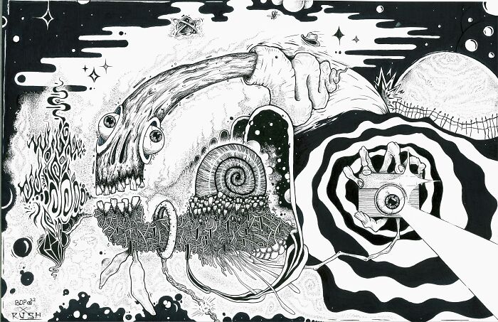 The Scenic Route. Collaboration With A Friend