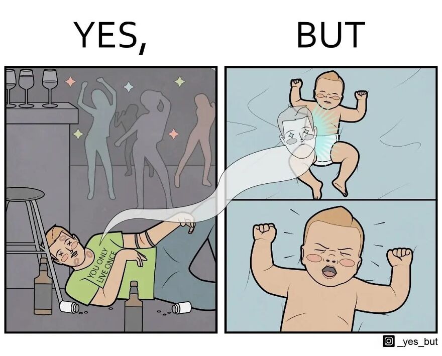 This Artist Continues To Make Illustrations To Show The Two Sides Of Every Coin (24 New Pics)