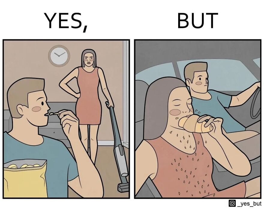 This Artist Continues To Make Illustrations To Show The Two Sides Of Every Coin (24 New Pics)