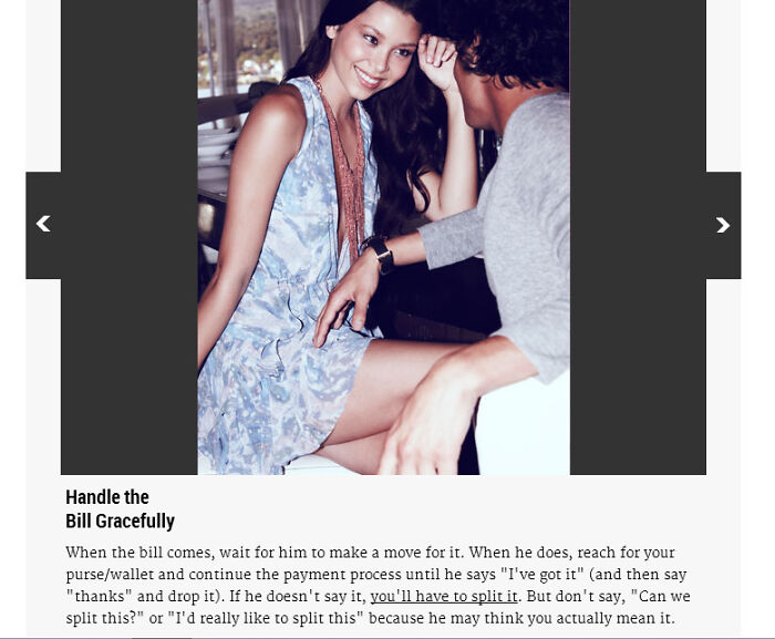 Because Heaven Forbid We Should Ever Pay Our Share