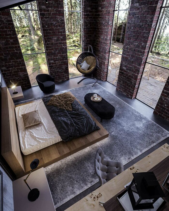 Brick Bedroom In Gilan Province, Iran By Mohammad Hossein Rabbani Zade & Mohammad Mahmoodiye