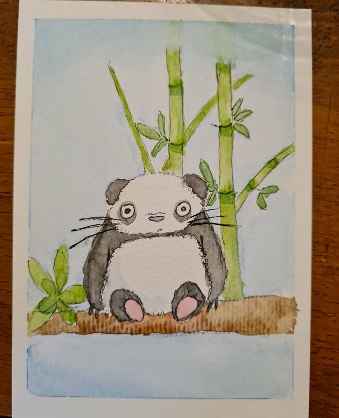 Mom, I Started Watercolouring And I Think I May Have Found My Calling! My Real Mom Was Unimpressed Though