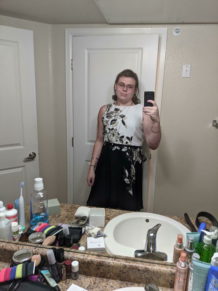 Mom, We Don't Talk Much Anymore, Since I Came Out As Your Daughter.... I Feel Beautiful Tonight Though.... Wish You Could See How Happy I've Become