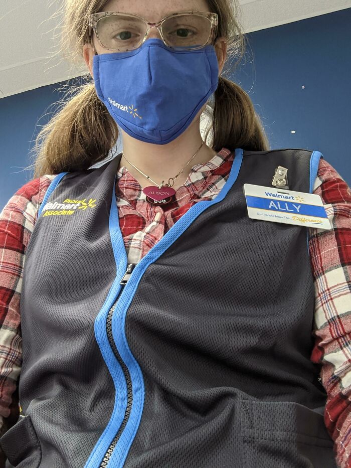 First Day Of Work Since Being Unemployed For 6 Months Or So. I Hope You Are Proud Of Me Mom. I Did Jt