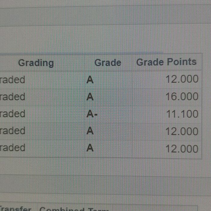 I Made Straight As My First Semester Back At School!