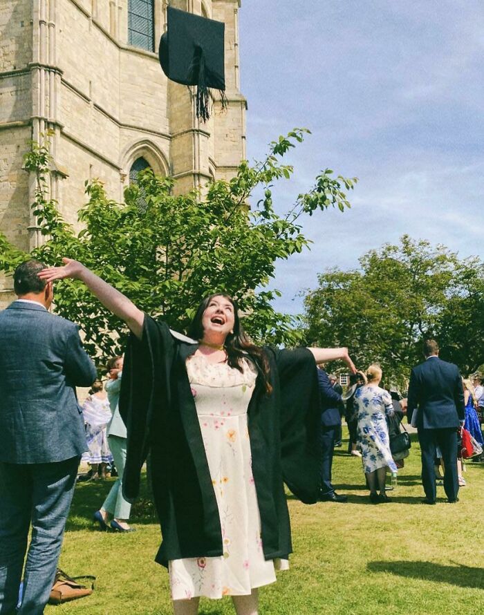 I Did It! It Took Me Five Years, A Bunch Of Major Obstacles, And The Absolute Lowest Point Of My Mental Health Ever, But I Stuck With It. I Don't Really Have Anyone To Talk To About It Irl, But I'm Proud Of Myself :)