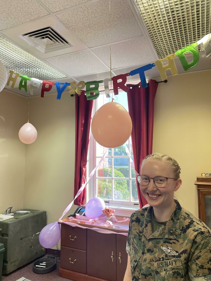 Hey Mom, It’s My First Birthday Without You Calling Me And Singing “Happy Birthday” But They Decorated My Office To Surprise Me This Morning