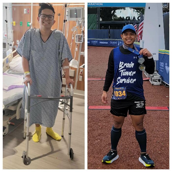 December 13 2021 I Was A Brain Tumor Survivor. December 11 2022 I Became A Marathoner. I Fought For My Life And Pulled Off The Unlikely. I Cried As I Crossed The Finish Line And Reclaimed My Life