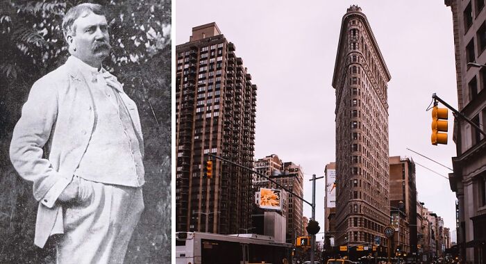 Pictures of Daniel Burnham and the Flatiron