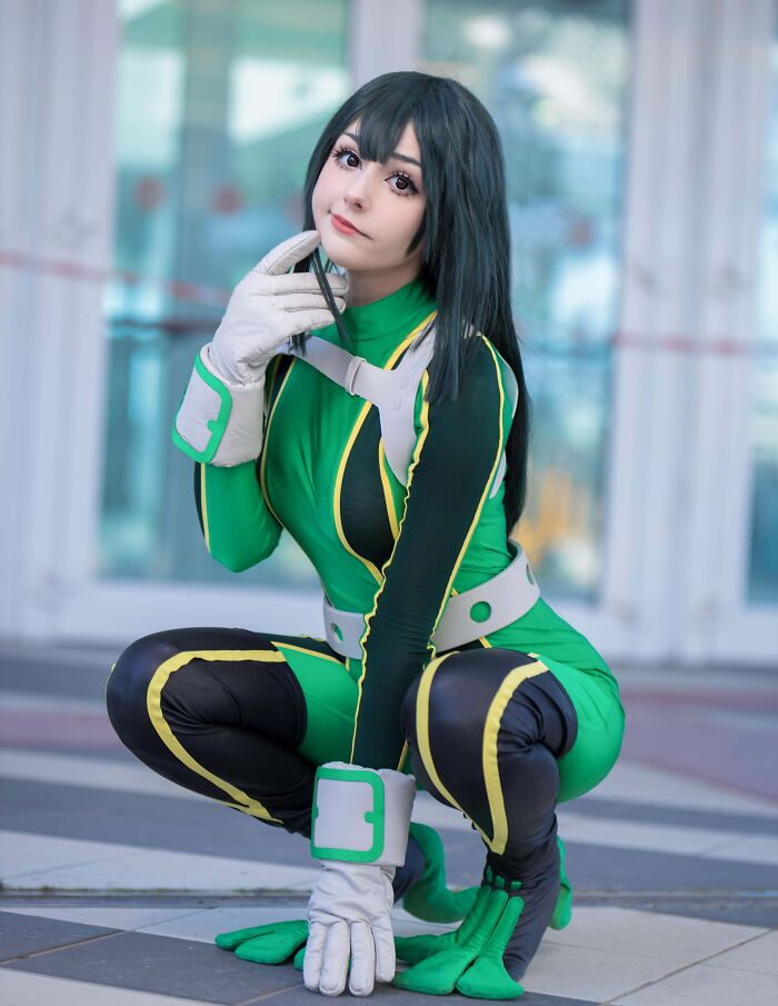 Froppy Aka Tsuyu Asui From My Hero Academia Cosplay
