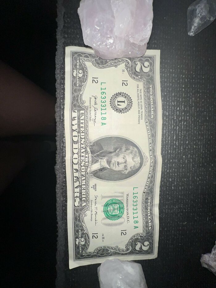 I Got A 2017, $2 Bill In My Tips!