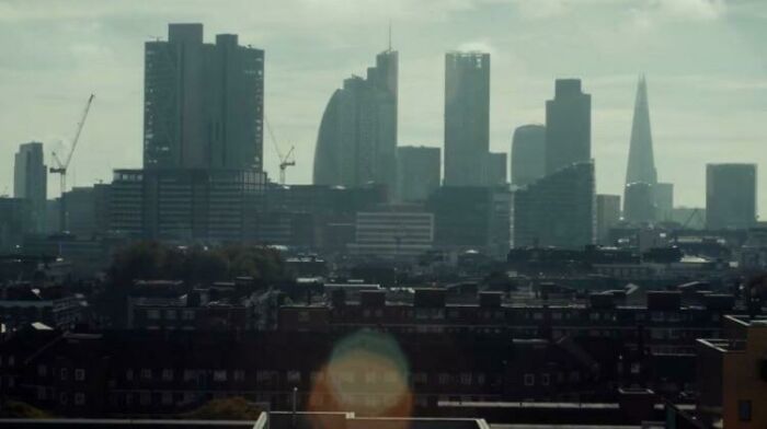 The Lens Flare In This Photo Looks Like Eric Cartman