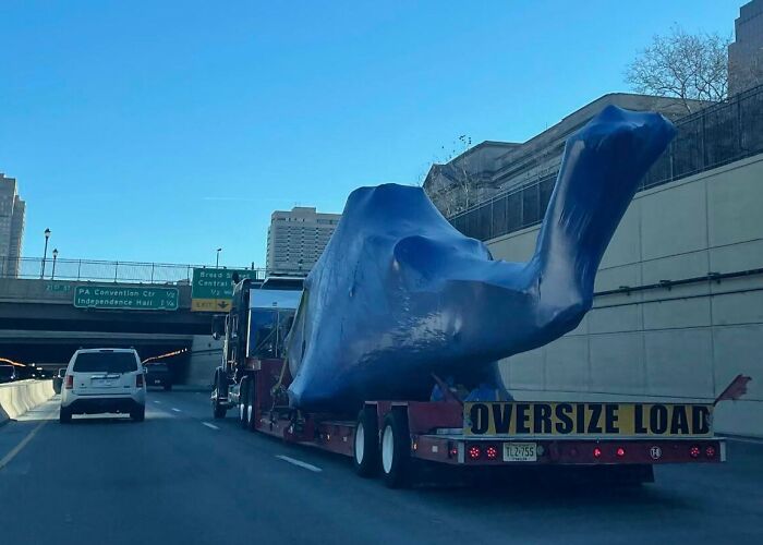 Drove By A Helicopter Wrapped In Plastic This Morning