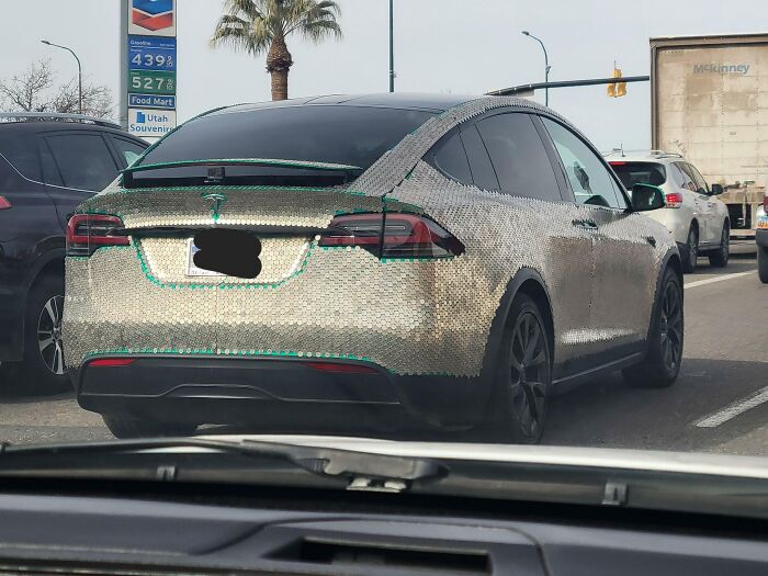 This Car Covered In Nickels
