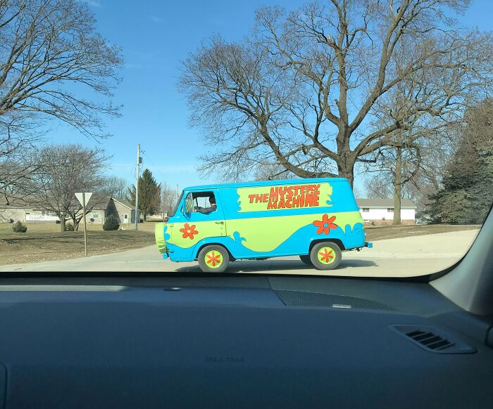 Found The Mystery Machine While On The Road Today