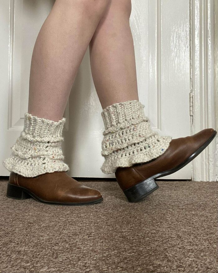 I Know These Won’t Be For Everyone But I Love The Silly Little Touch Of Femininity These Ankle Warmers Bring To An Outfit And I’m Excited To Wear Them