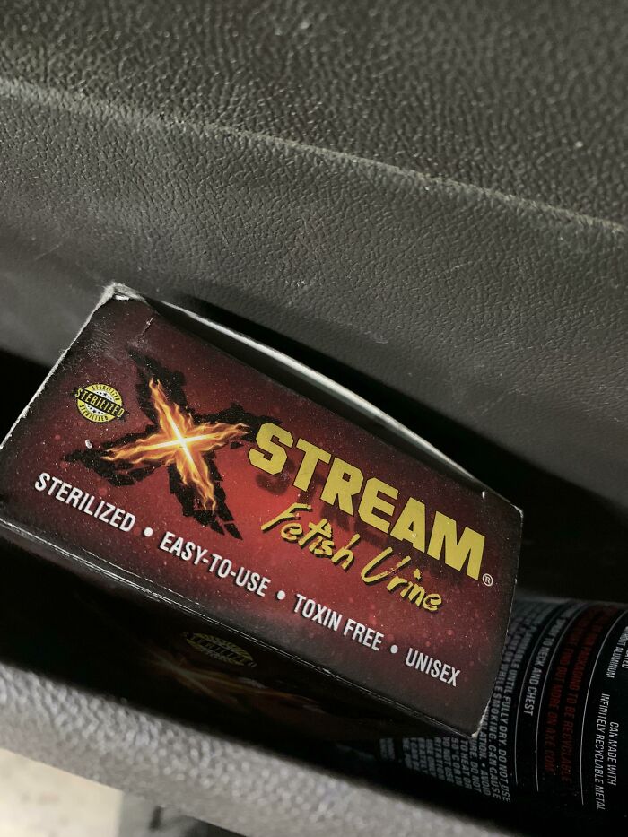 Wtf Is This Shi**?! Some Weirdos Out Here…and Why Keep This In Your Car Door?????????? 😂😂🤢🤢