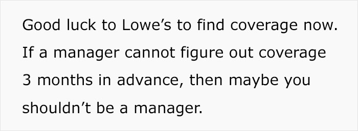 A Request For 3 Days Off Made 3 Months In Advance Is Denied, Father Immediately Quits His Job