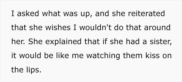 "Am I The Jerk For Hugging My Brother In Front Of My Wife, Despite Knowing That Makes My Wife Uncomfortable?"