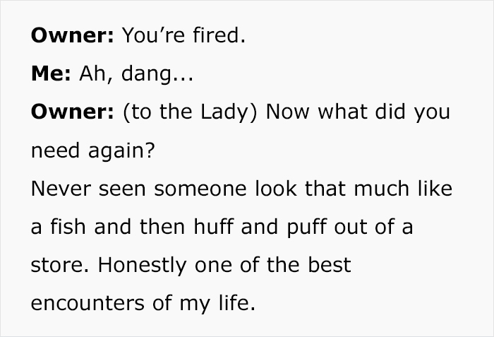 Customer's Clash With A Karen At A Store Turns Into "One Of The Best Encounters" After Store Owner Pulls Off Hilarious Malicious Compliance Customer's Clash With A Karen At A Store Turns Into "One Of The Best Encounters" After Store Owner Pulls Off Hilarious Malicious Compliance