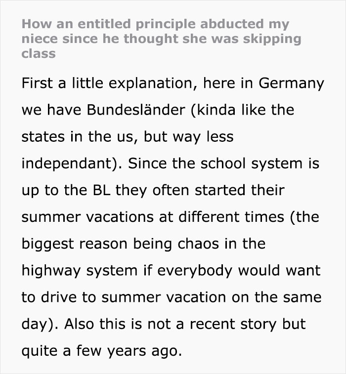 Principal Doesn't Believe 12 Y.O. Who Says She Doesn't Go To His School, Gets Police Called On Him And Loses His Career