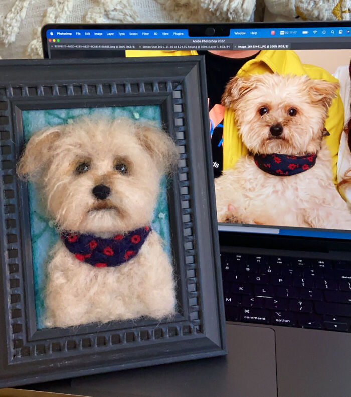 Artist Warms The Hearts Of Tutors With Felt Dolls Of Their Pets