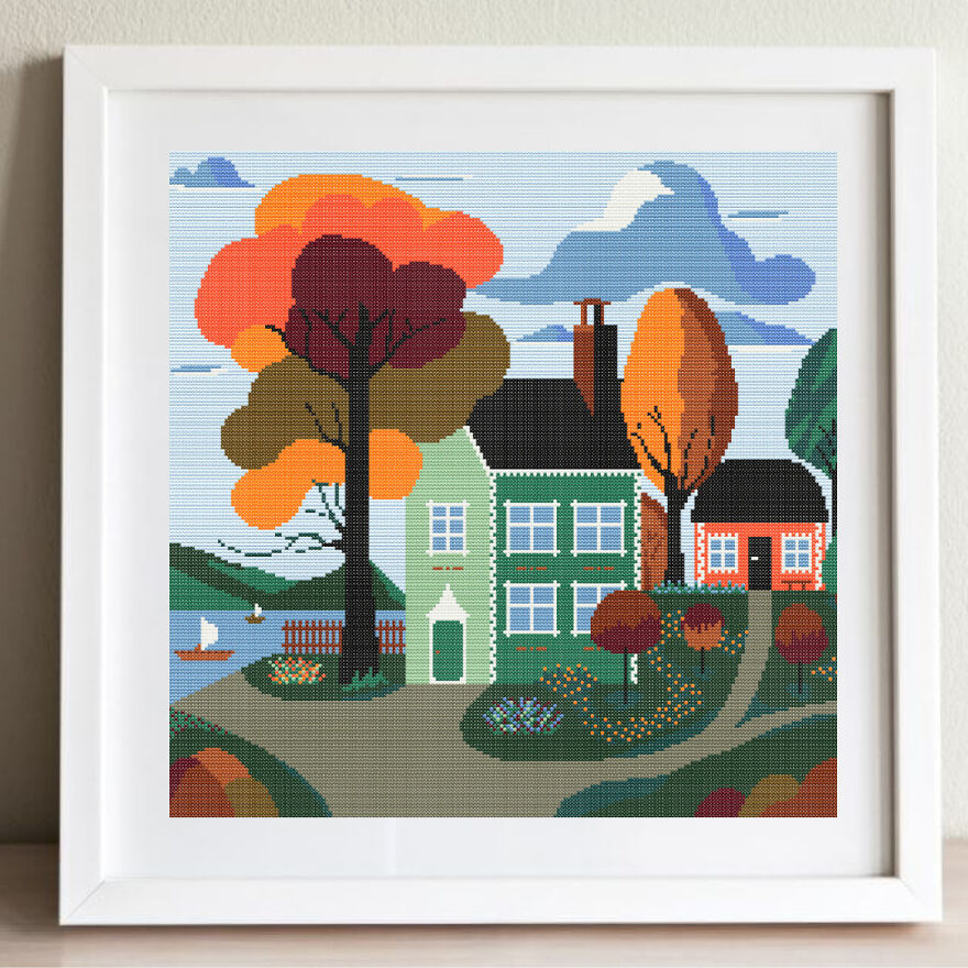 My 8 Simple But Unusual Cross-Stitch Patterns