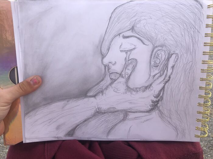 I Just Really Liked Drawing Hands In This Phase Of My Art