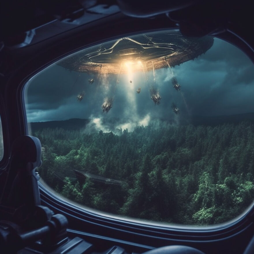 I Generated 10 Images Showing Things You Do Not Want To See When Looking Out Your Aircraft Window