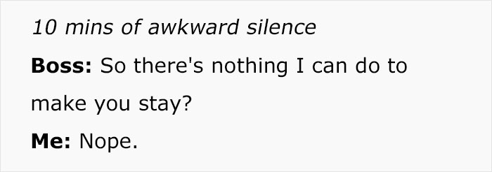 "10 Mins Of Awkward Silence": Boss Regrets Being Mean To Best Employee, Asks Them To Reconsider Their Resignation