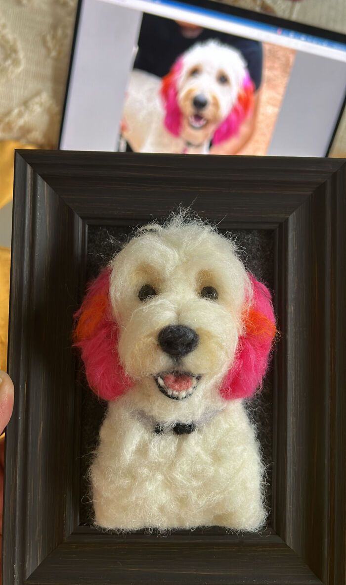 Artist Warms The Hearts Of Tutors With Felt Dolls Of Their Pets