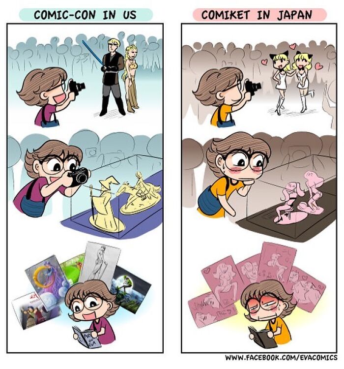 A Cartoonist Creates Cool Comics That Show Japan Is A Country Like No Other (New Pics)