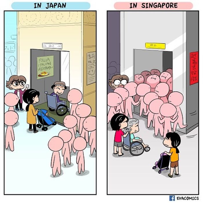 A Cartoonist Creates Cool Comics That Show Japan Is A Country Like No Other (New Pics)