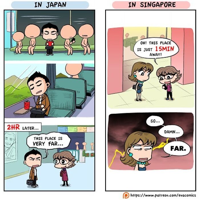 A Cartoonist Creates Cool Comics That Show Japan Is A Country Like No Other (New Pics)