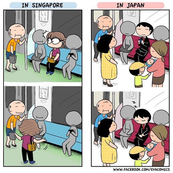 A Cartoonist Creates Cool Comics That Show Japan Is A Country Like No Other (New Pics)