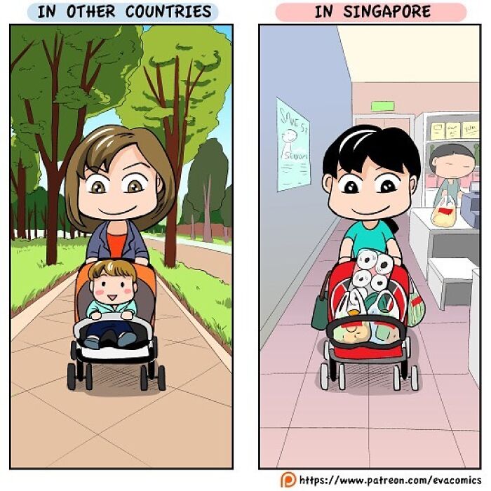 A Cartoonist Creates Cool Comics That Show Japan Is A Country Like No Other (New Pics)
