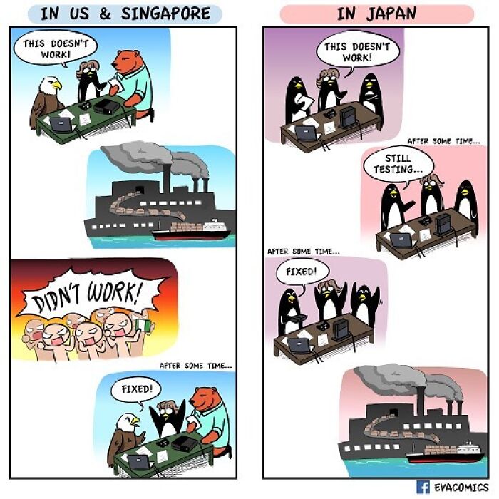 A Cartoonist Creates Cool Comics That Show Japan Is A Country Like No Other (New Pics)