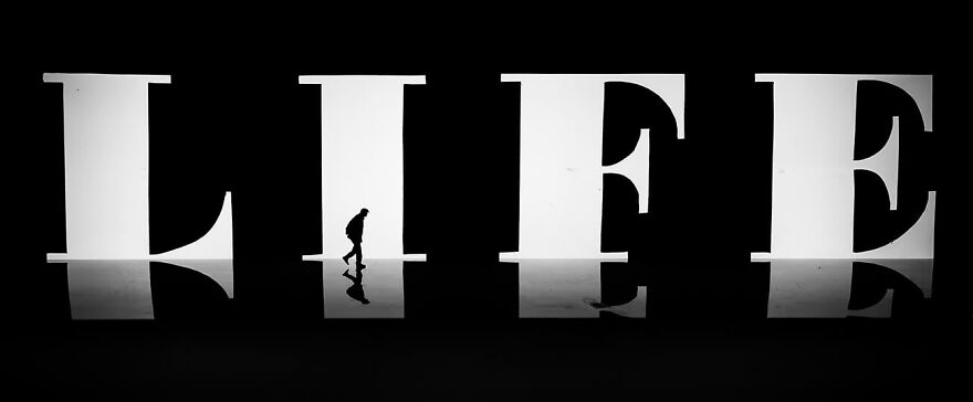 "Life In Life" From The Series "Life In Geometry" By Joydeep Deb