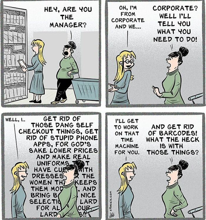 Artist Creates Humorous Comics That Retail Workers And Regular People Will Probably Relate To ( New Pics)