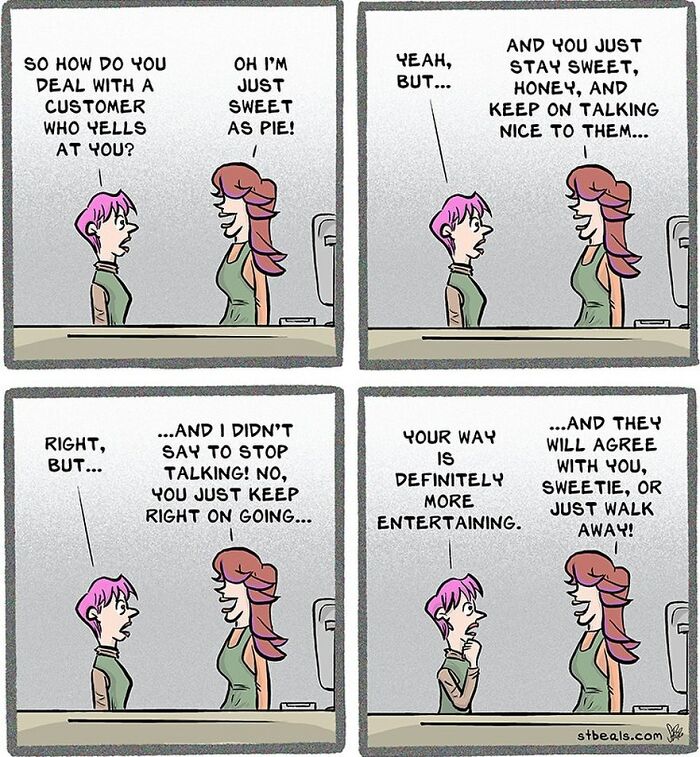 Artist Creates Humorous Comics That Retail Workers And Regular People Will Probably Relate To ( New Pics)