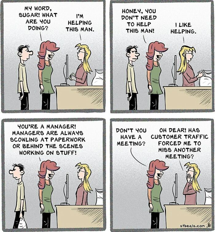 Artist Creates Humorous Comics That Retail Workers And Regular People Will Probably Relate To ( New Pics)