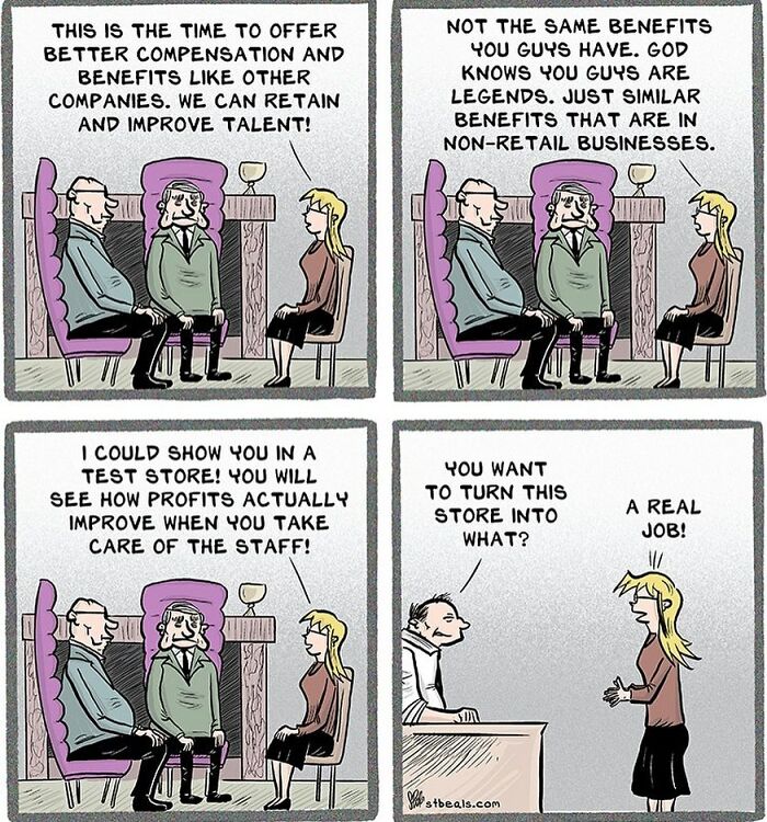 Artist Creates Humorous Comics That Retail Workers And Regular People Will Probably Relate To ( New Pics)