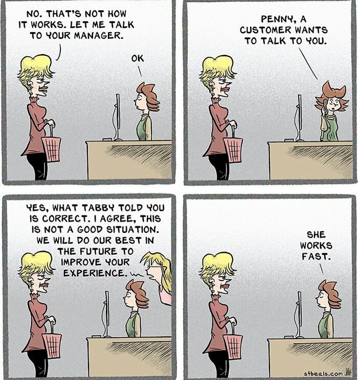 Artist Creates Humorous Comics That Retail Workers And Regular People Will Probably Relate To ( New Pics)