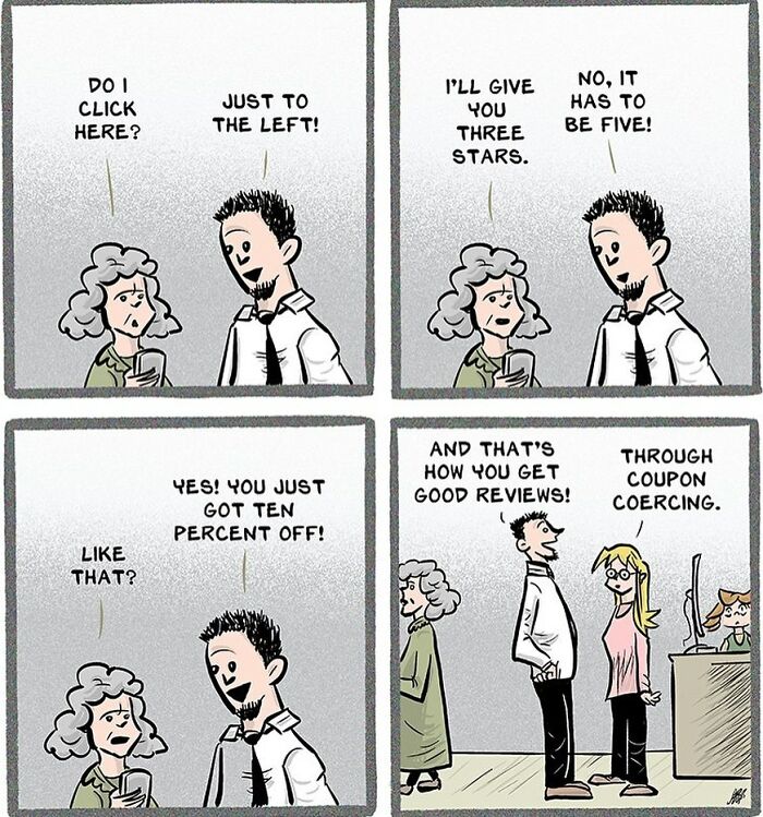 Artist Creates Humorous Comics That Retail Workers And Regular People Will Probably Relate To ( New Pics)