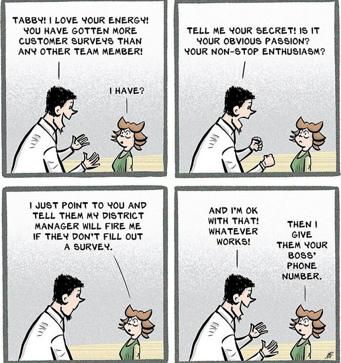 Artist Creates Humorous Comics That Retail Workers And Regular People Will Probably Relate To ( New Pics)