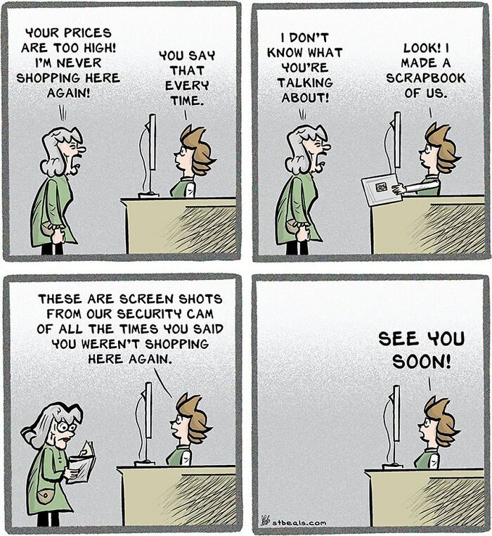 Artist Creates Humorous Comics That Retail Workers And Regular People Will Probably Relate To ( New Pics)